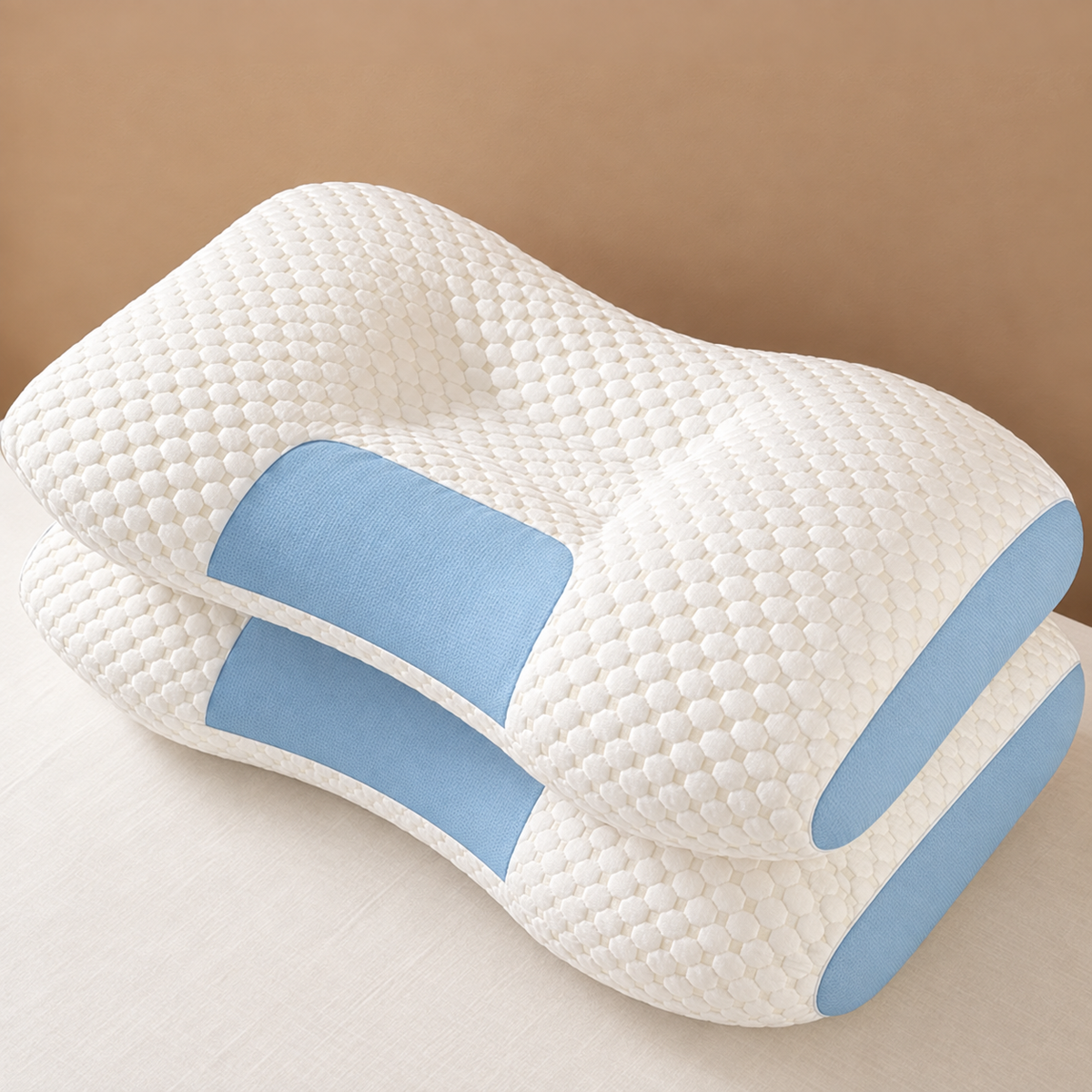 SleepPro - Almohada ergonómica con memory foam para bienestar del cuello