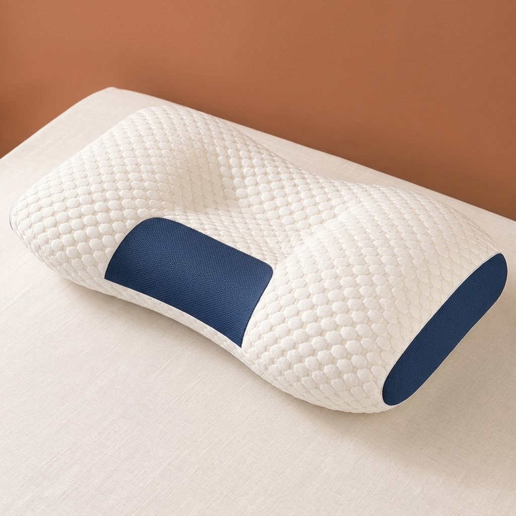 SleepPro - Almohada ergonómica con memory foam para bienestar del cuello